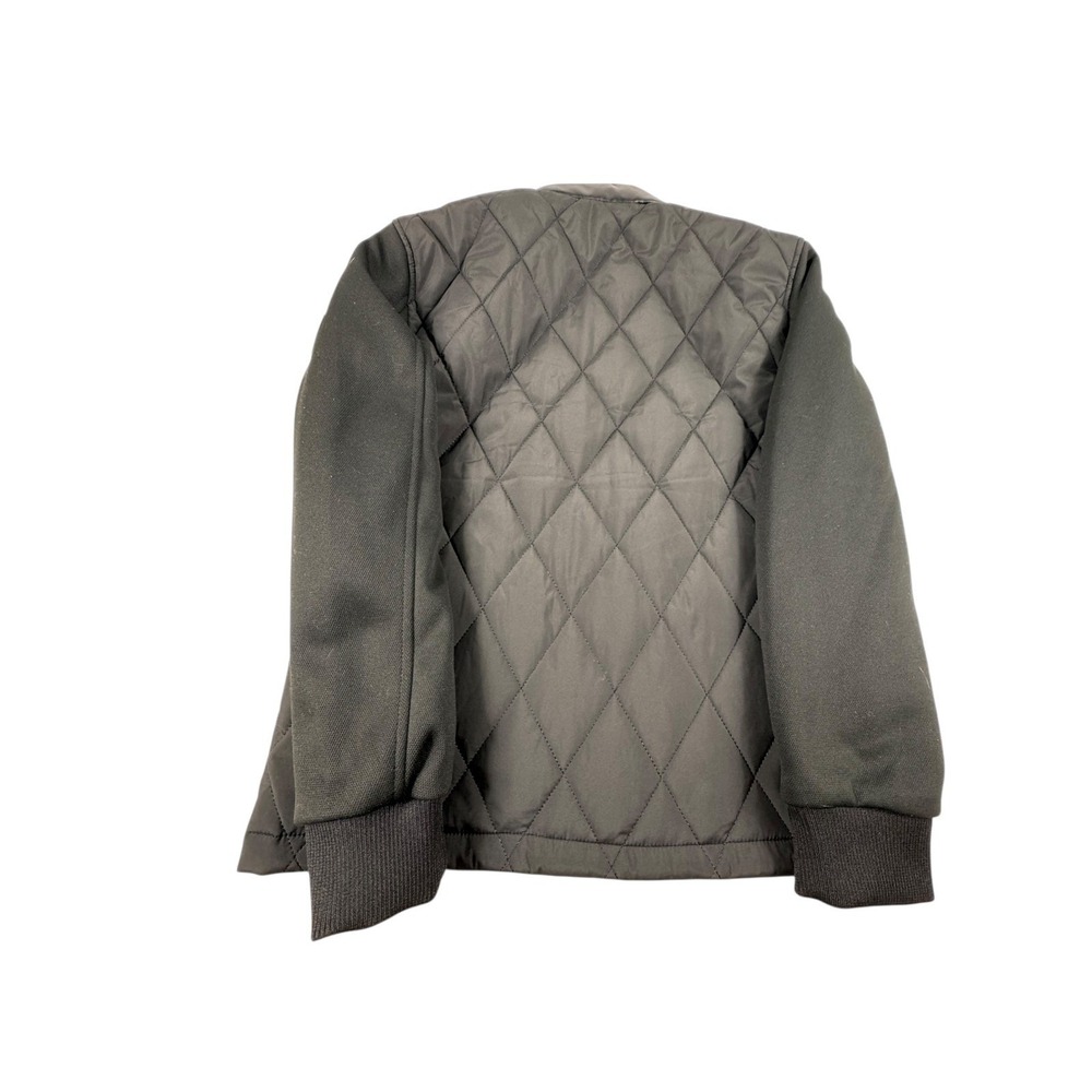 V.I.P. Collection Mens Black Quilted bomber Jacket Size S NWT - Picture 5 of 7